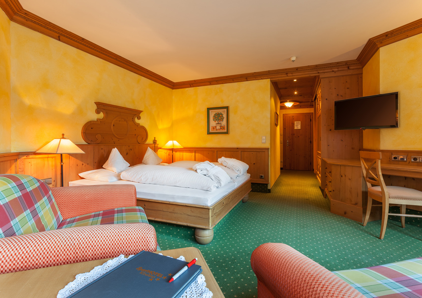 Doppelzimmer Sporthotel Kirchler